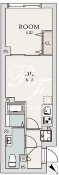 エルファーロ善福寺 304 間取り図