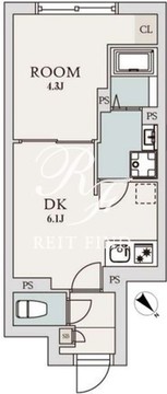 エルファーロ善福寺 203 間取り図