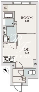 エルファーロ善福寺 302 間取り図