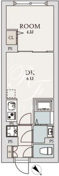 エルファーロ善福寺 201 間取り図