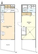 ウェルスクエア初台 106 間取り図