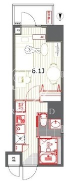 レジデンス西新宿スクエア 301 間取り図