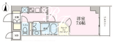 ジニア深川住吉 606 間取り図