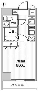 レオーネ南千住2 703 間取り図