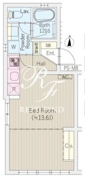 ＫＵＲＡ神楽坂 401 間取り図