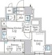 パークアクシス神田レジデンス 502 間取り図