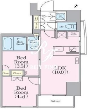 クレストコート蔵前レジデンス 701 間取り図