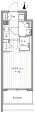 フィットエル森下 912 間取り図