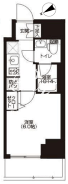 アーバネックス大森 1105 間取り図