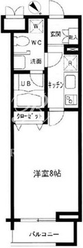 プライムアーバン中目黒 207 間取り図