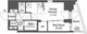コンフォリア東大井2 1002 間取り図