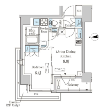 CORVAL大森 301 間取り図
