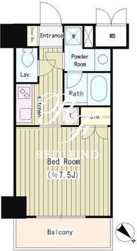 グレイスヴィラ御茶ノ水 205 間取り図