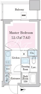 中野ステーションレジデンス 915 間取り図