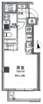 クレアツィオーネ浜松町 501 間取り図