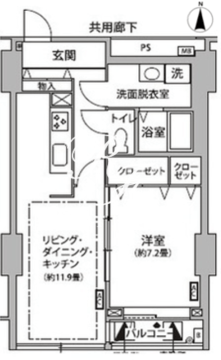 東雲キャナルコートCODAN 11-803 間取り図