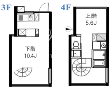 FLEG池尻 301 間取り図