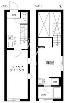 RIVENEBIS EBISU 203 間取り図