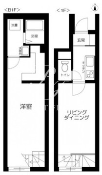 RIVENEBIS EBISU 102 間取り図