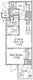 レジディア西小山 310 間取り図
