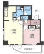エスティメゾン北新宿 102 間取り図