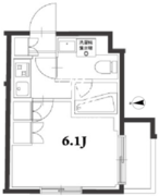 アジールコート品川中延 503 間取り図