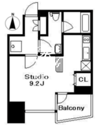 ドゥーエ両国 503 間取り図