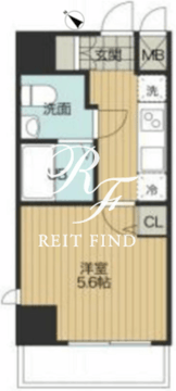 シエロ大塚 303 間取り図