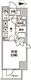 レジディア中延2 201 間取り図