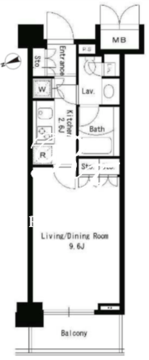 パークアクシス文京ステージ 108 間取り図