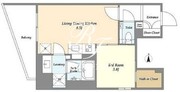 オーキッドレジデンス渋谷富ヶ谷 806 間取り図