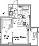 メイクスデザイン大森2 601 間取り図