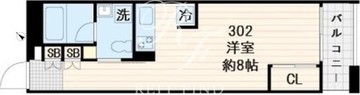 フレア世田谷3 302 間取り図
