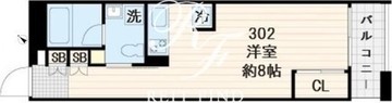 フレア世田谷3 402 間取り図