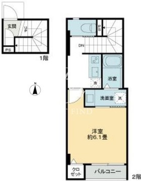 コンフォート明大前 205 間取り図