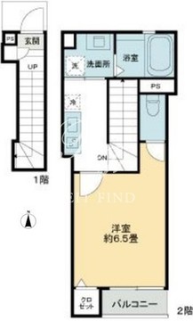 コンフォート明大前 203 間取り図