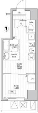 中野新井薬師レジデンス 703 間取り図