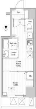 中野新井薬師レジデンス 603 間取り図