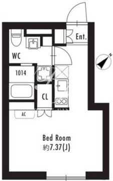 ファーレ西荻窪 101 間取り図