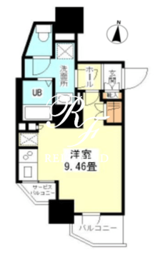 フリージアテラス 701 間取り図