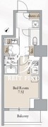 クロスレジデンス高田馬場 1209 間取り図 ?>