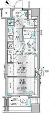 ミリアレジデンス東池袋 301 間取り図