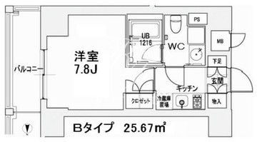 エスティメゾン王子 1001 間取り図