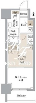 JMFレジデンス浅草橋三丁目 1005 間取り図