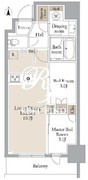 JMFレジデンス浅草橋三丁目 1204 間取り図