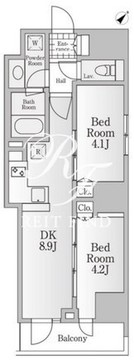 レジディア神田淡路町 301 間取り図