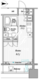 レジディア錦糸町2 306 間取り図