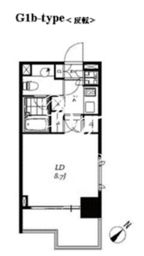 チェスターコート御茶ノ水 603 間取り図
