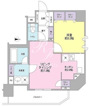 サンピエス大森 301 間取り図