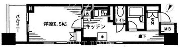 レジディア日本橋馬喰町 312 間取り図